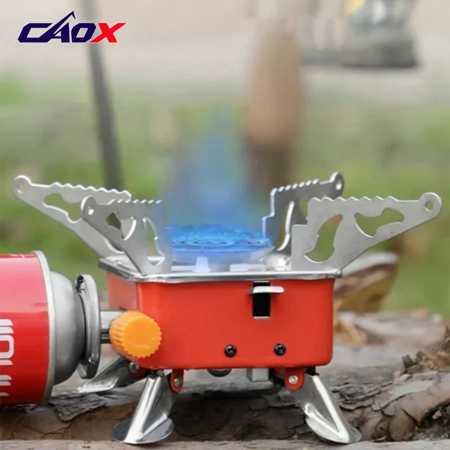 Camping Cooking Heater - Portable Burner Camping Foldable Windproof Outdoor