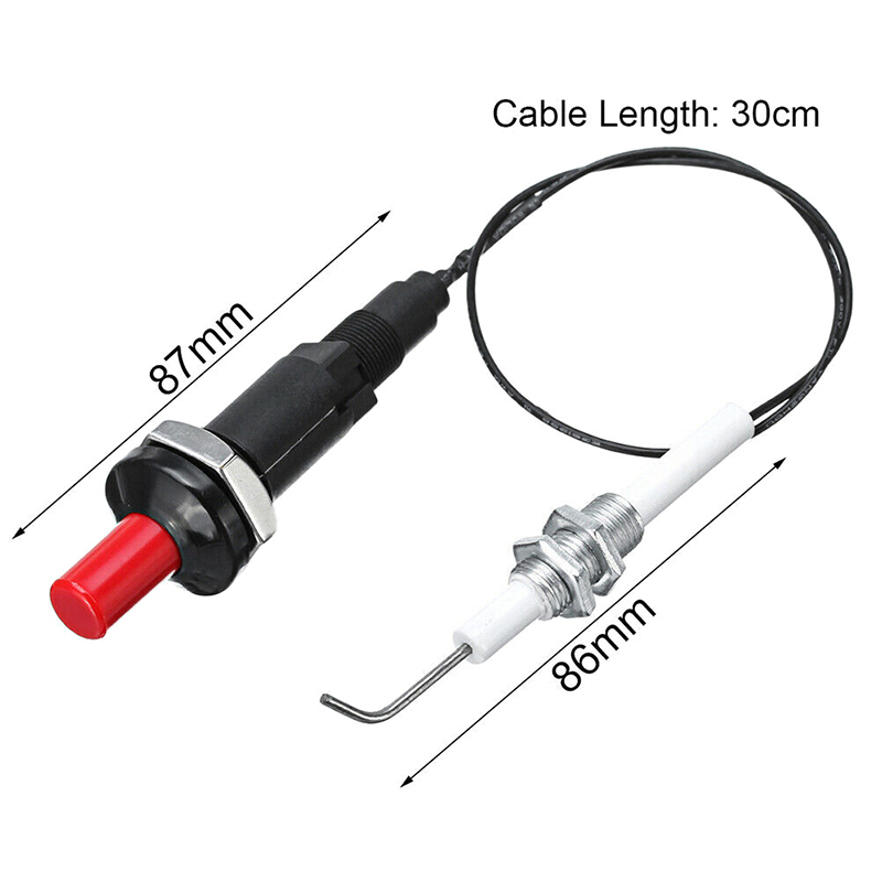 Camping Cooking Heater - Push Button Piezo Ignitor With Cable
