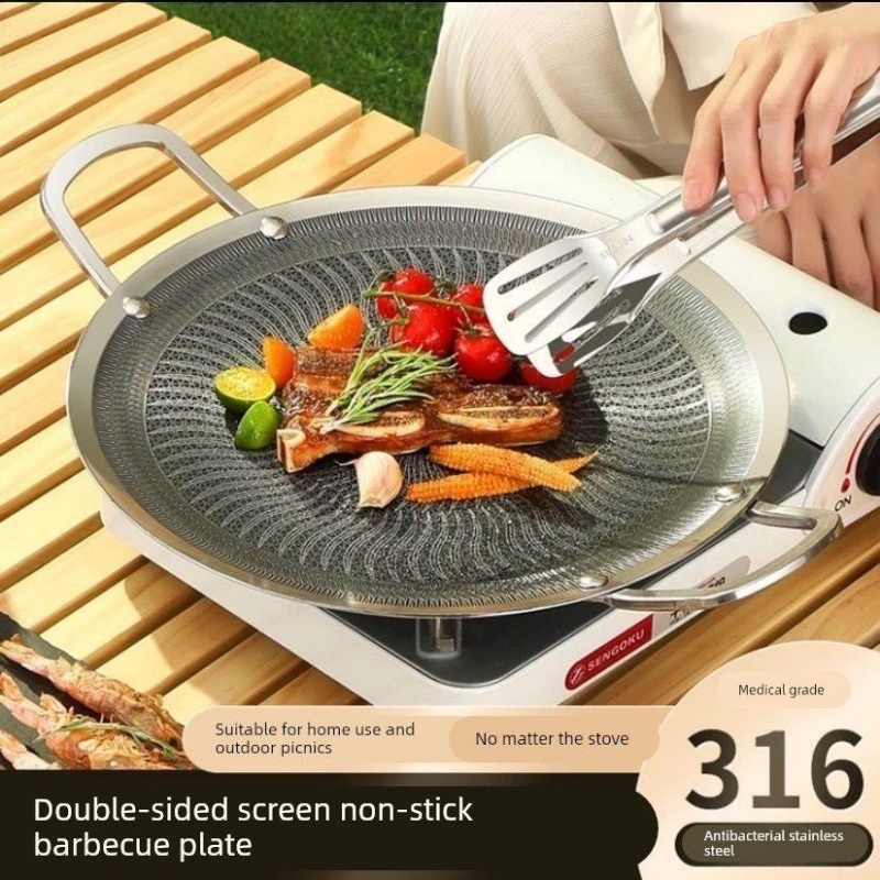 Camping Cooking Gadgets - 316 Stainless Steel Multifunctional Cooking BBQ