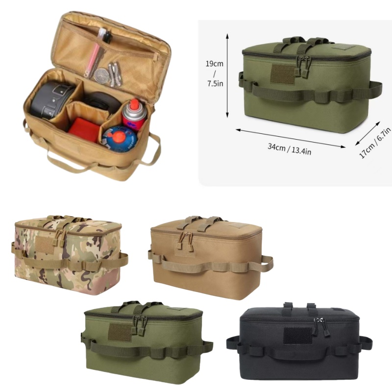 Camping Hiking Cooking - Outdoor Pouch Camping Storage Bag Cooking