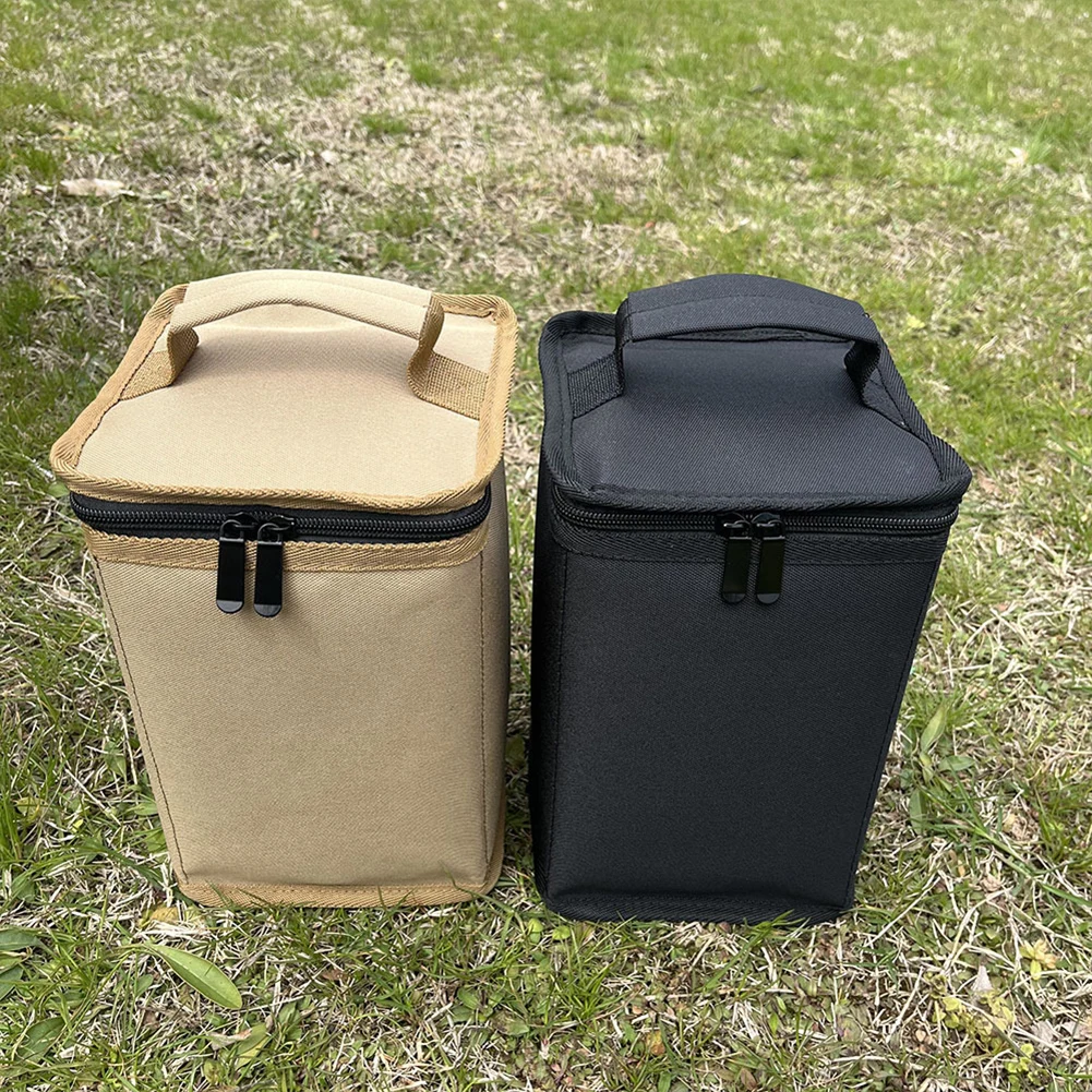 Camping Cooking With Gas - Camping Lantern Gas Tank Bag Anti-Collision