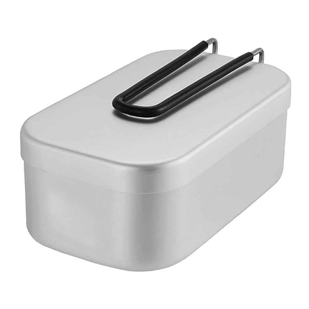 Camping Cooking Kits - 800ML Aluminum Lunch Boxes Outdoor Camping