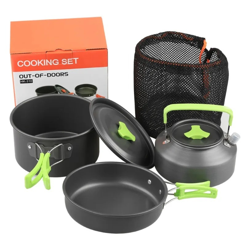 Camping Cooking Rice - Camping Cooking Set, Outdoor Kitchenware Set,