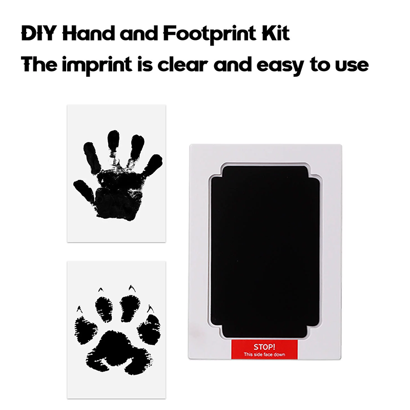 Camping Cooking Kits - Non Toxic Baby Hand Footprint Ink