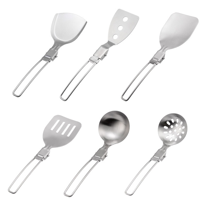 Camping Cooking Options - Steel Folding Cookware Spade Camping Cooking
