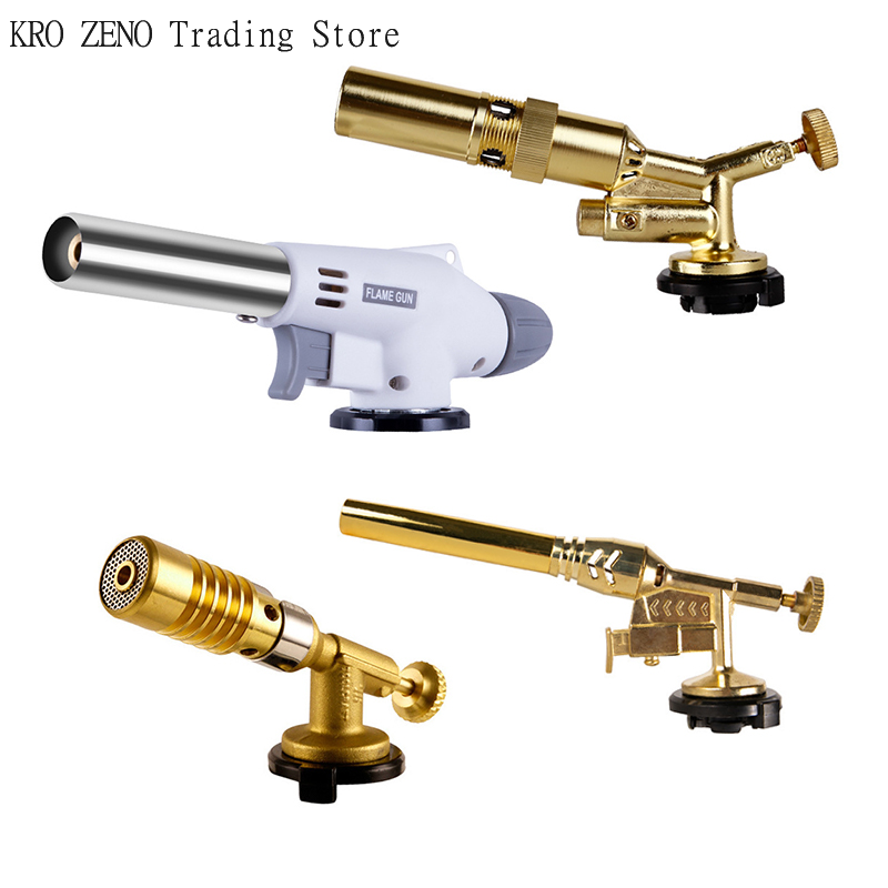 Camping Cooking Torch - Portable Welding Gas Torch Flame Nozzle
