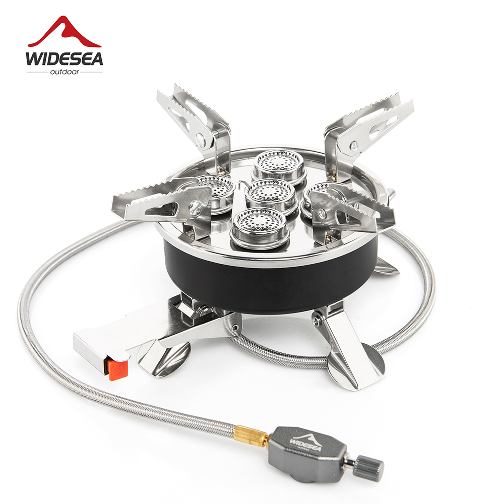 Camping Cooking Windshield - Widesea Camping 8800W Gas Stove Outdoor