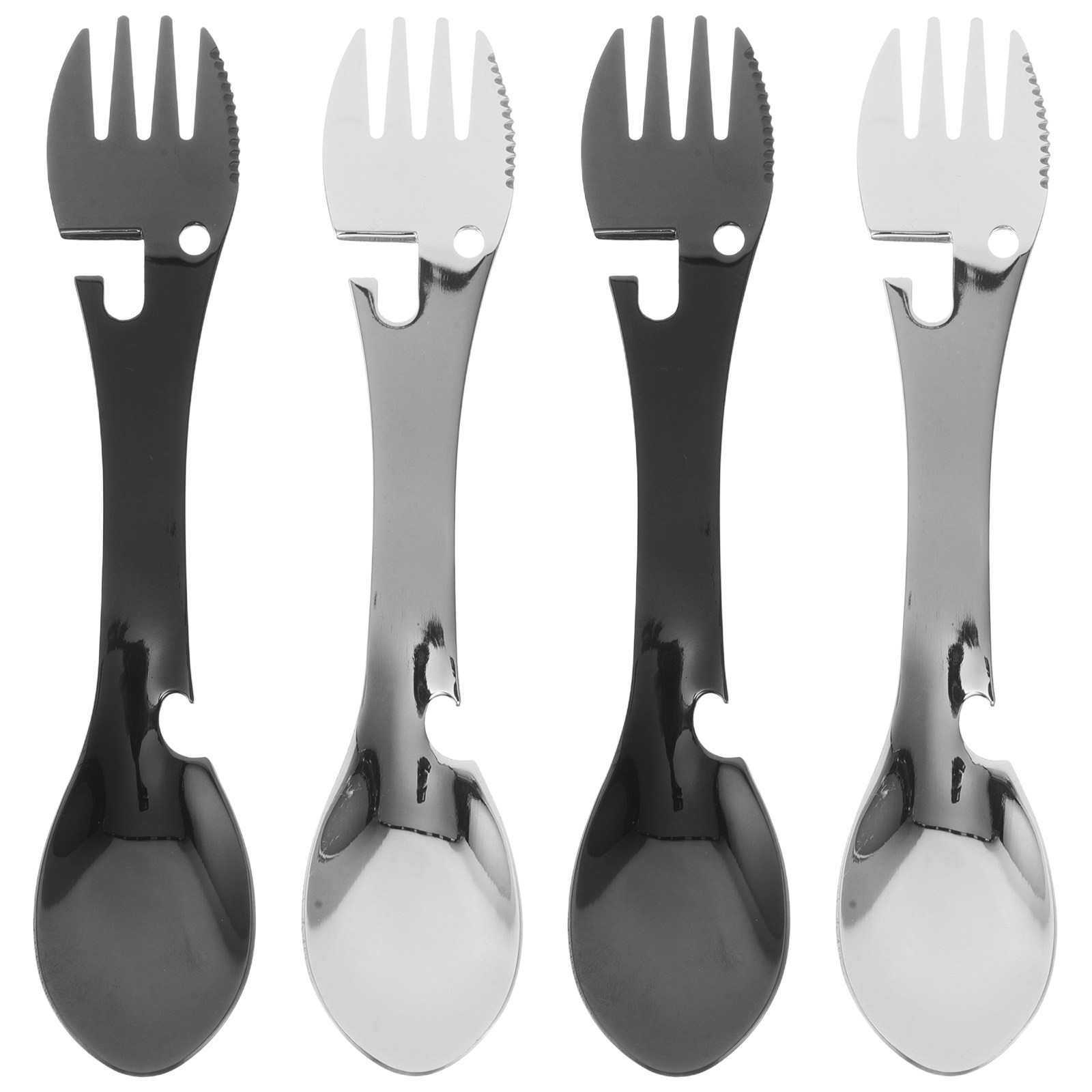 4Pcs Compact Camping Utensil S - đánh giá và giá Camp Spork Set
