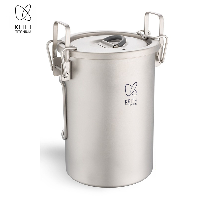 KEITH Pure Titanium Rice Cooke - đánh giá và giá Camping Cooking Rice