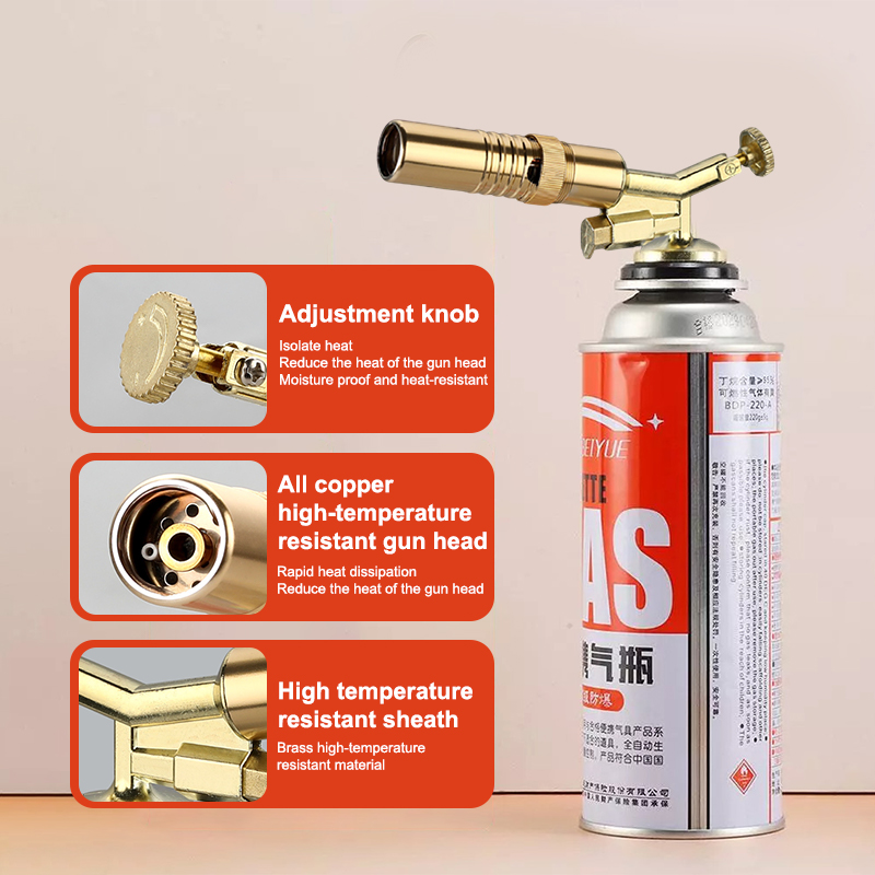 Portable Welding Gas Torch Fla - đánh giá và giá Camping Cooking Torch