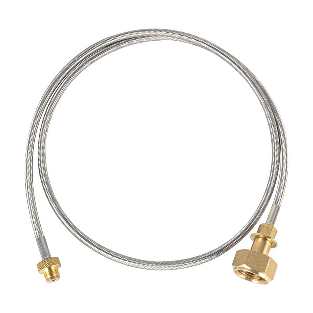 Gas Adapter Hose Brass Stainle - đánh giá và giá Camping Cooking Youtube