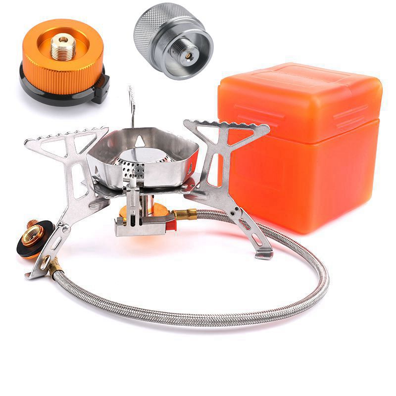 0 95m Braided Metal Stove Gas  - đánh giá và giá Camping Cooking Youtube
