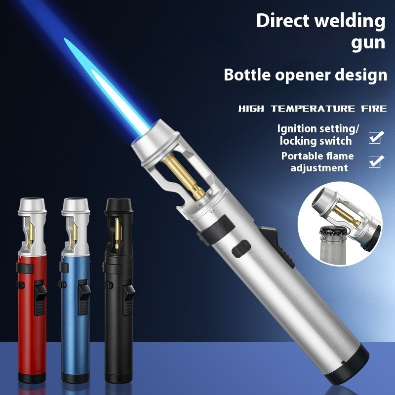 Metal Windproof Jet Flame Ligh - đánh giá và giá Camping Cooking Torch