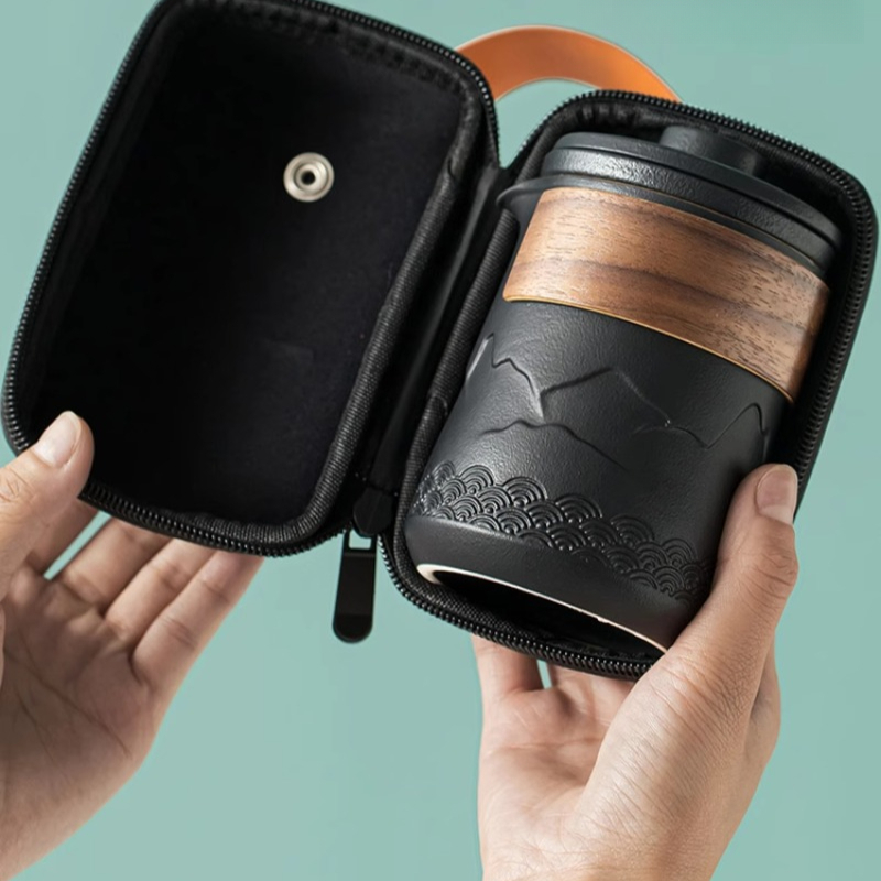 Portable Travel Tea Set One Po - đánh giá và giá Camping Cooking Gear