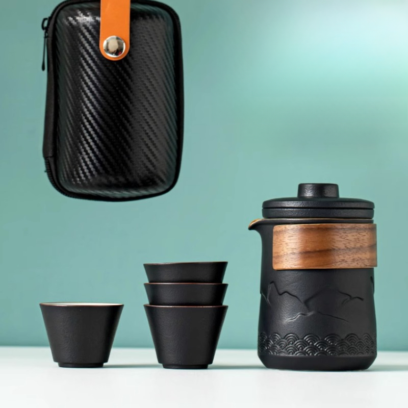 Portable Travel Tea Set One Po - đánh giá và giá Camping Cooking Gear