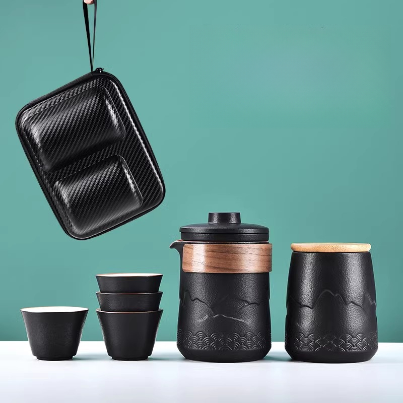 Portable Travel Tea Set One Po - đánh giá và giá Camping Cooking Gear