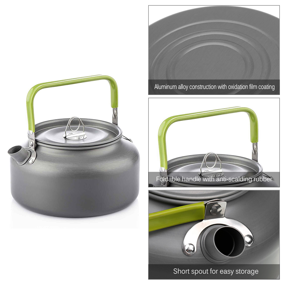 Portable Outdoor Water Kettle  - đánh giá và giá Camping Cooking Gear