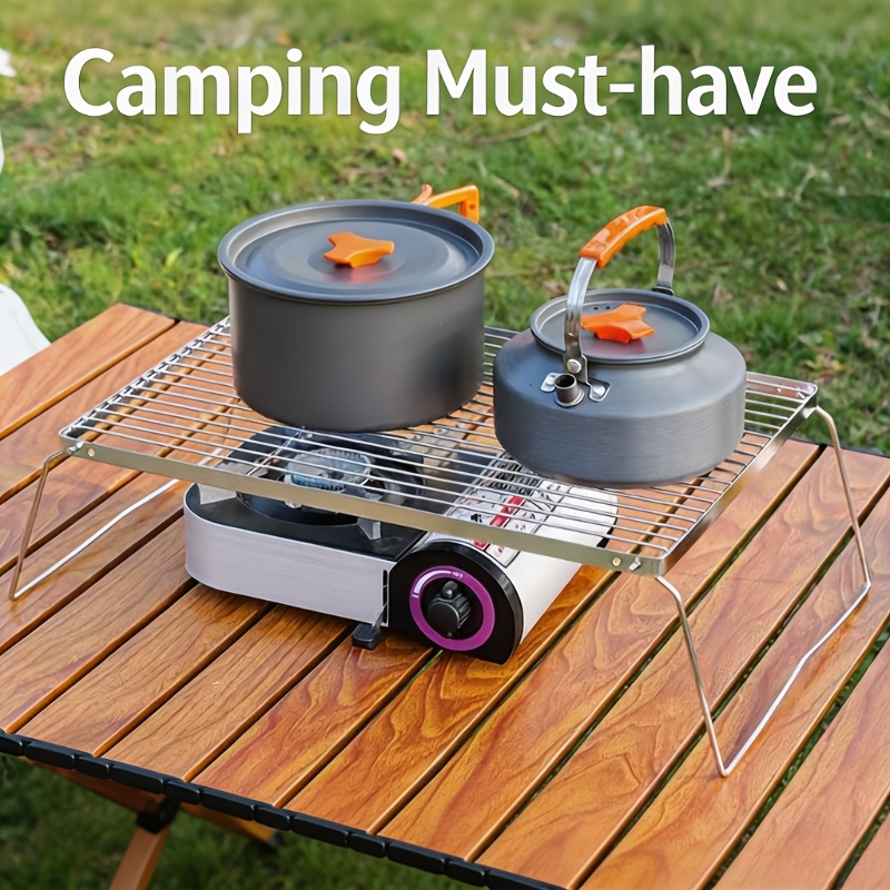 Portable Foldable Stainless Ca - đánh giá và giá Camping Cooking Gear