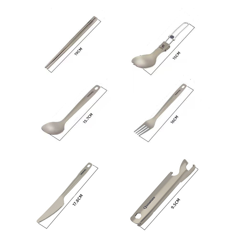 Camping Titanium Spork Spoon O - đánh giá và giá Camp Spork Set