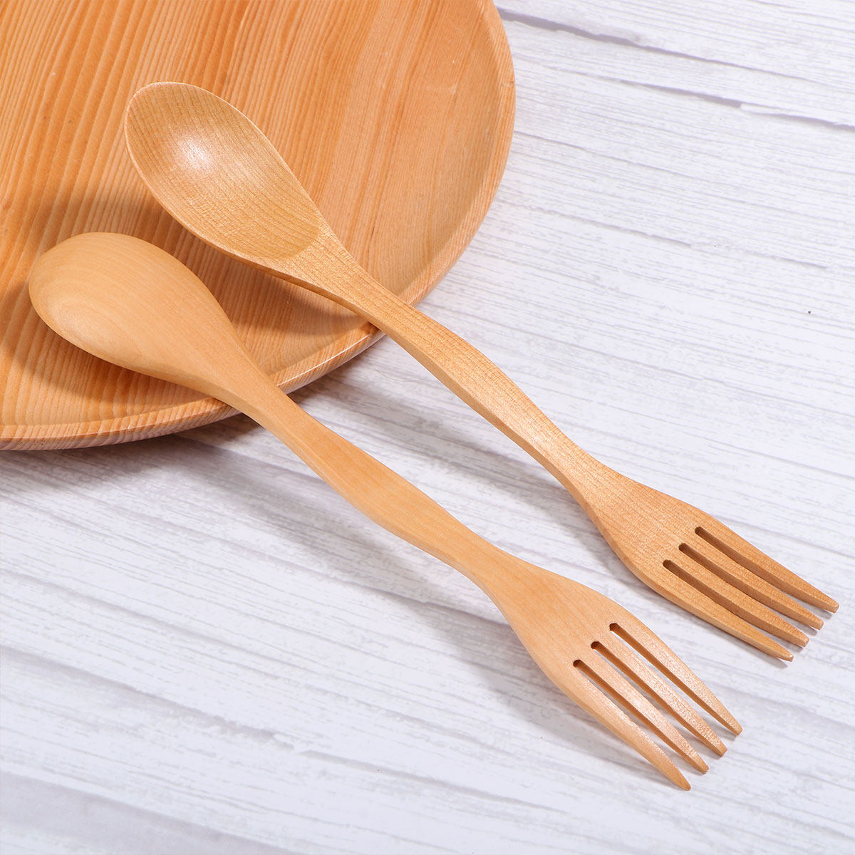 2Pcs Kids Spork Set Bamboo Spo - đánh giá và giá Camp Spork Set