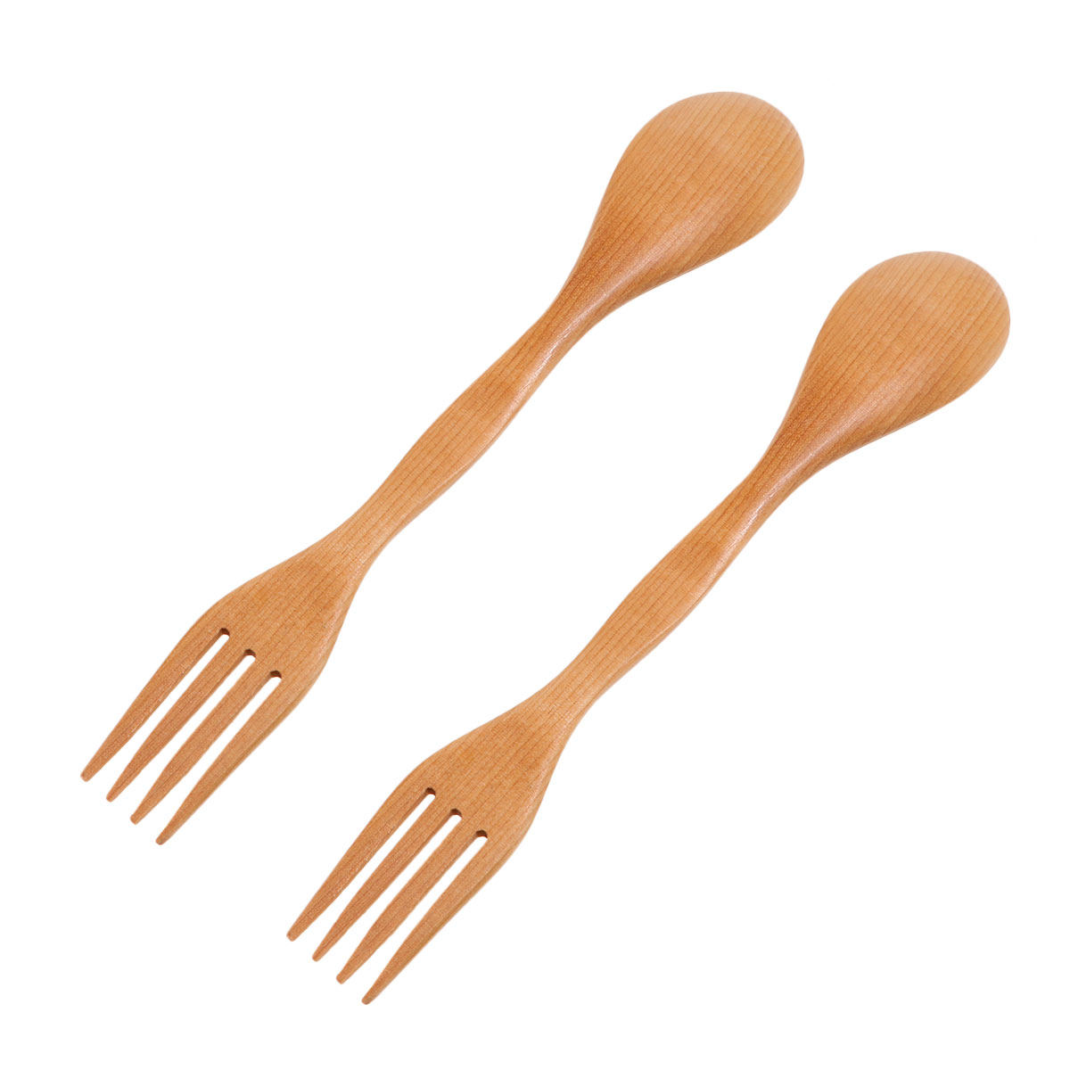 2Pcs Kids Spork Set Bamboo Spo - đánh giá và giá Camp Spork Set