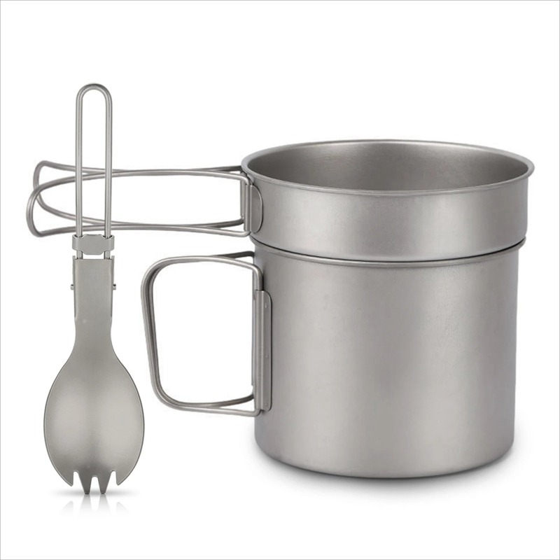 Lixada Ultralight Titanium Coo - đánh giá và giá Camp Spork Set