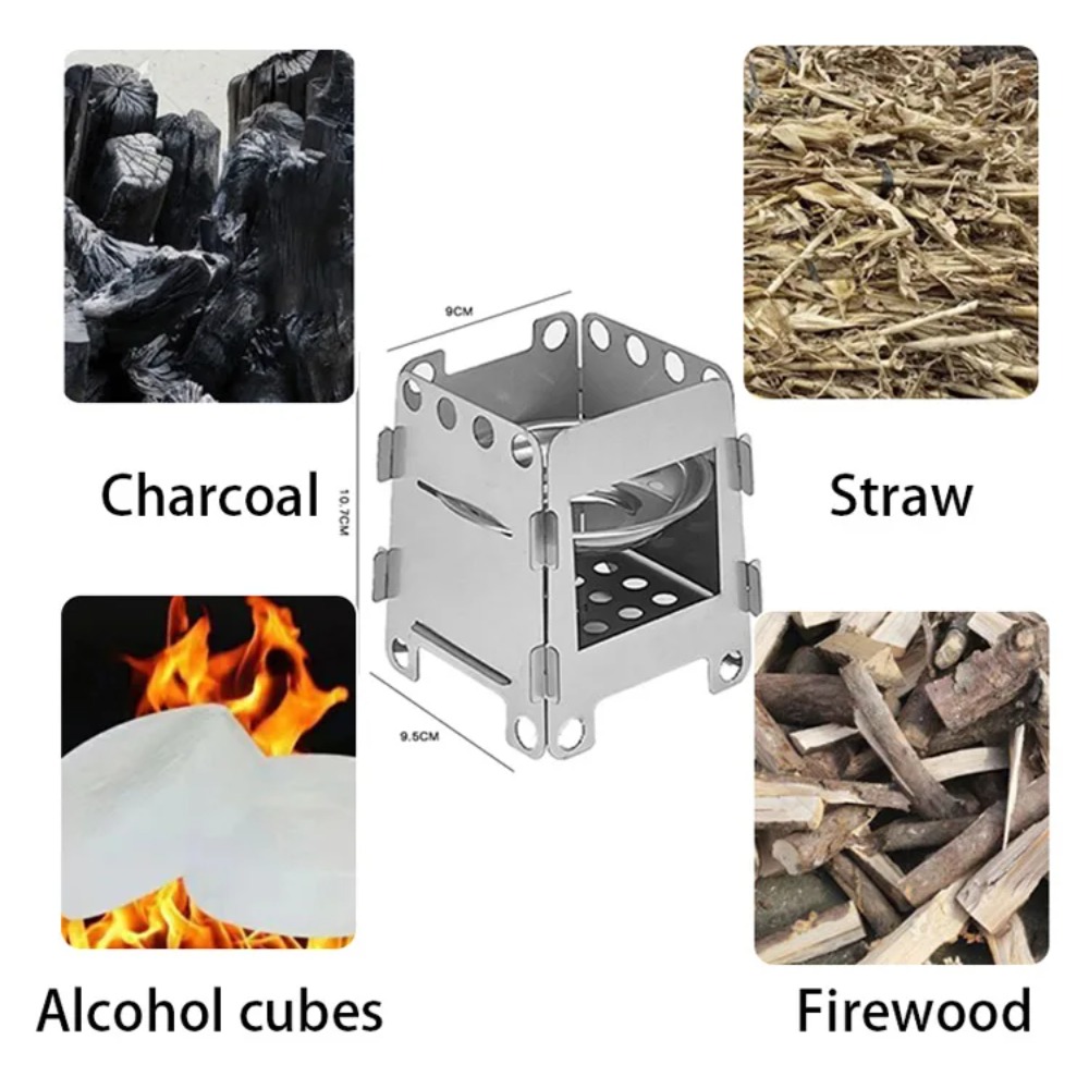 Camping Furnace Wood Stove Alc - đánh giá và giá Camping Cooking Windshield