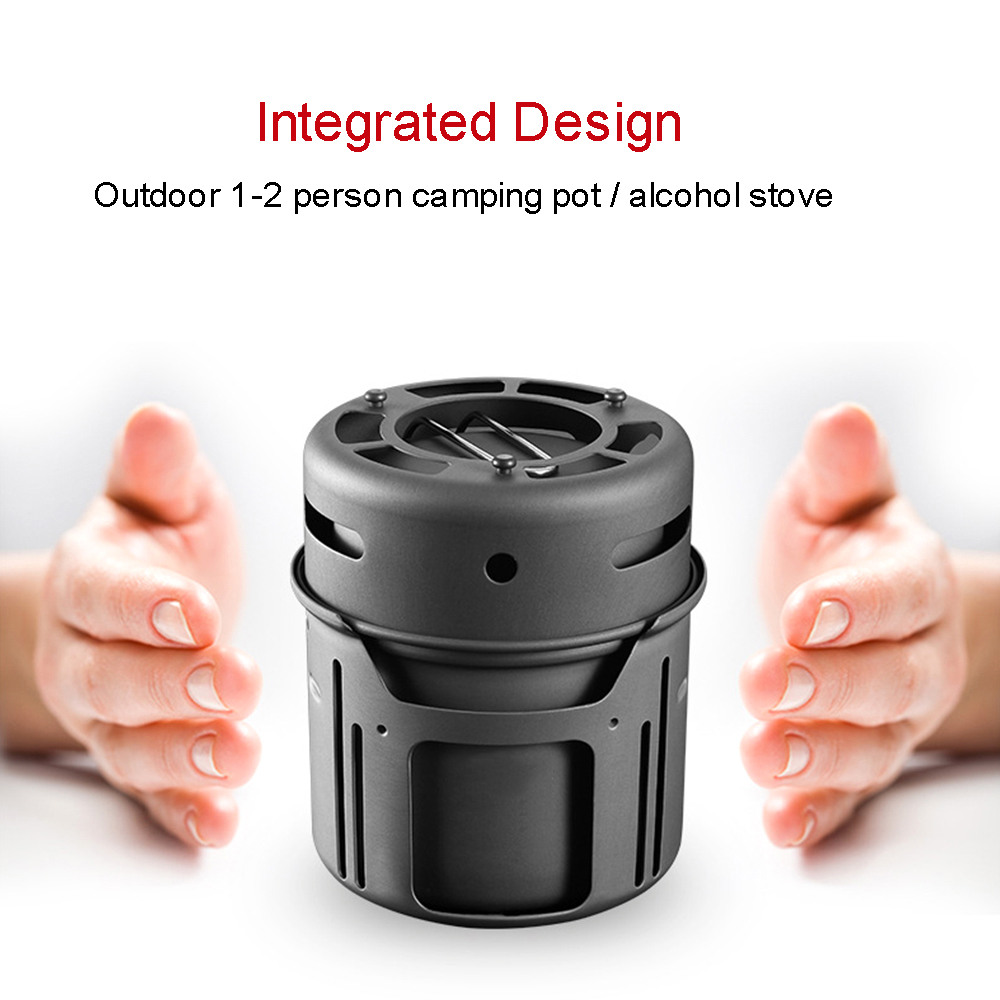 ALOCS Outdoor Alcohol Stove St - đánh giá và giá Camping Cooking Windshield