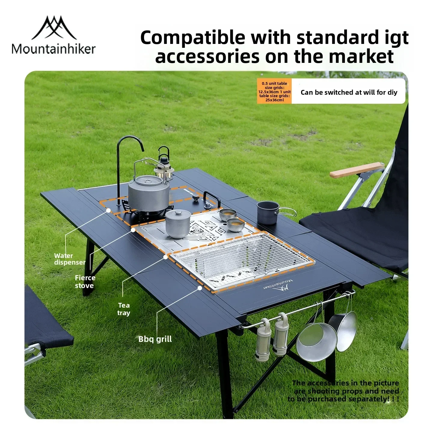 Folding IGT Camping Lift Table - đánh giá và giá Camping Cooking Options
