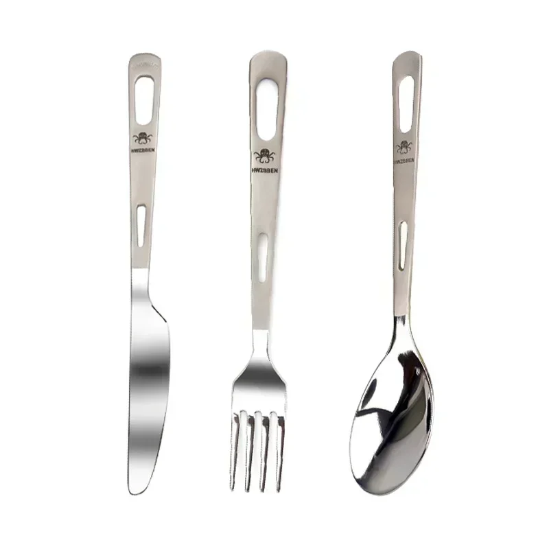 HWZBBEN Titanium Fork Spoon Kn - đánh giá và giá Camping Cooking Kits