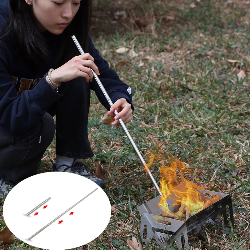 Extendable Blow Fire Tube Six- - đánh giá và giá Camping Cooking Youtube