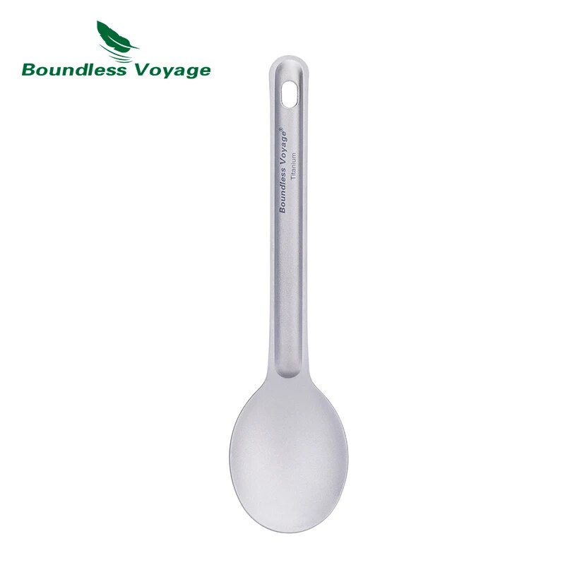 Boundless Voyage Titanium Cutl - đánh giá và giá Camp Spork Set