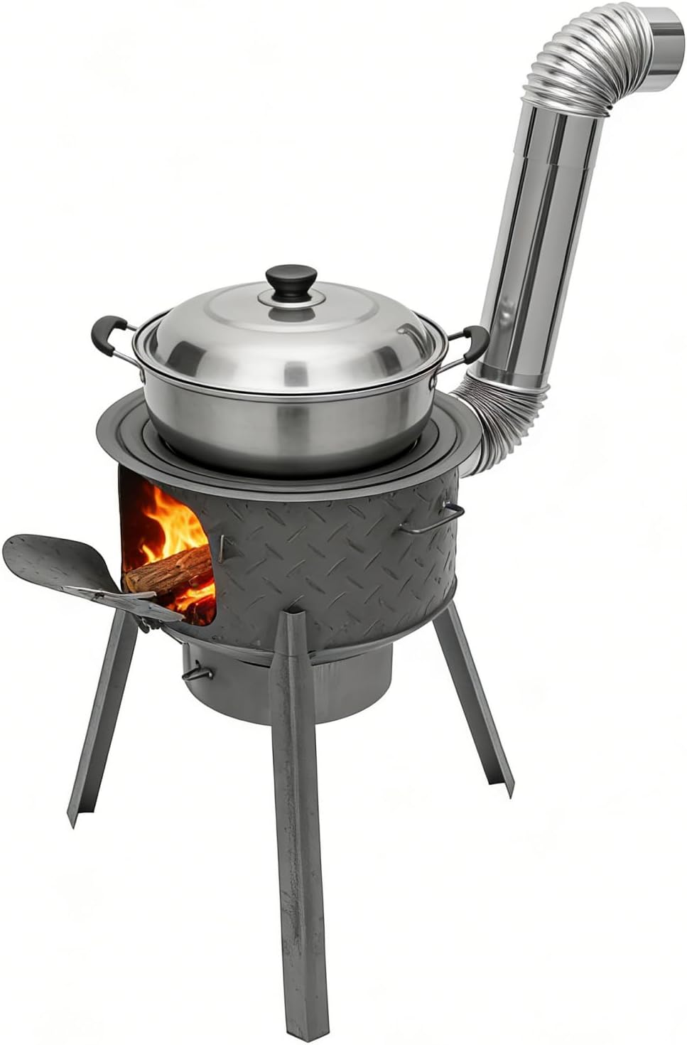 Portable Wood Burning Rocket S - đánh giá và giá Camping Hiking Cooking