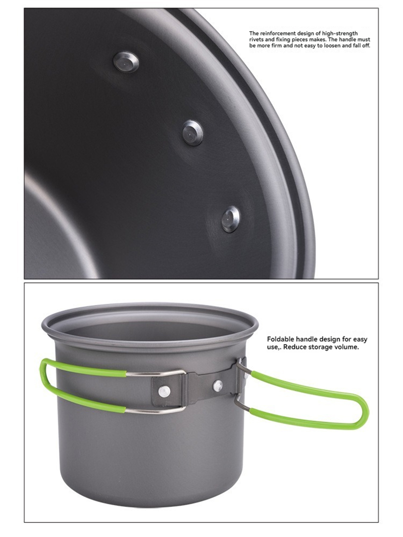 BRS-T15A Camping Cookware Mess - đánh giá và giá Camping Cooking Kits