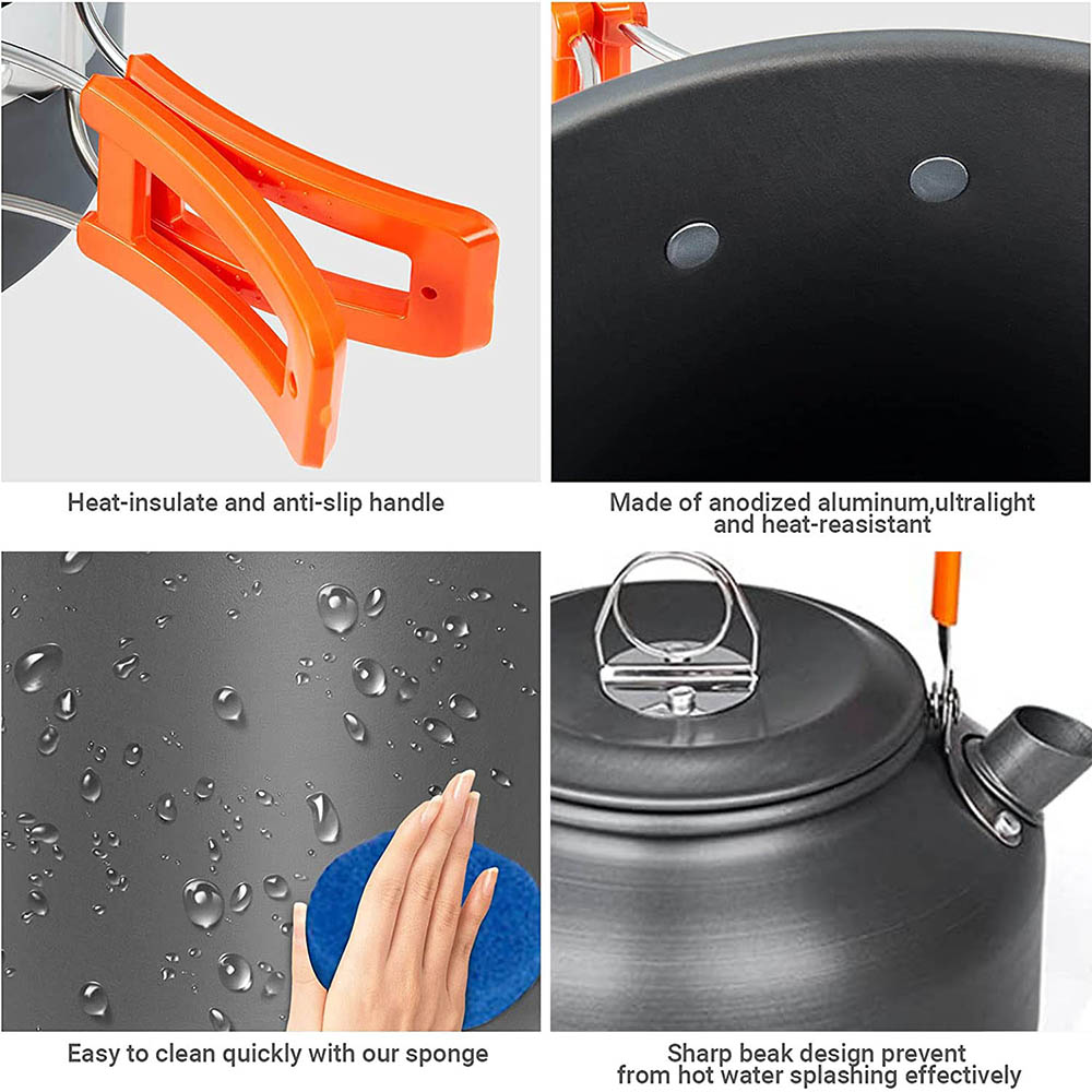Cắm Trại Nồi Bộ Ngoài Trời Nhô - đánh giá và giá Camping Cooking Rice