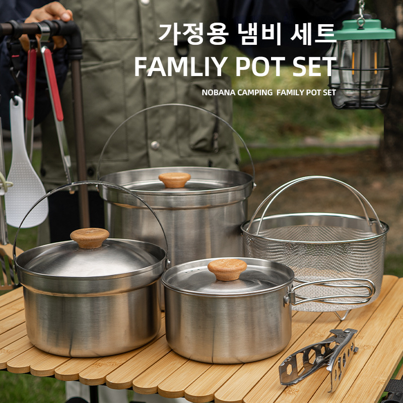 NOBANA Newest Outdoor Stainles - đánh giá và giá Camping Cooking Rice
