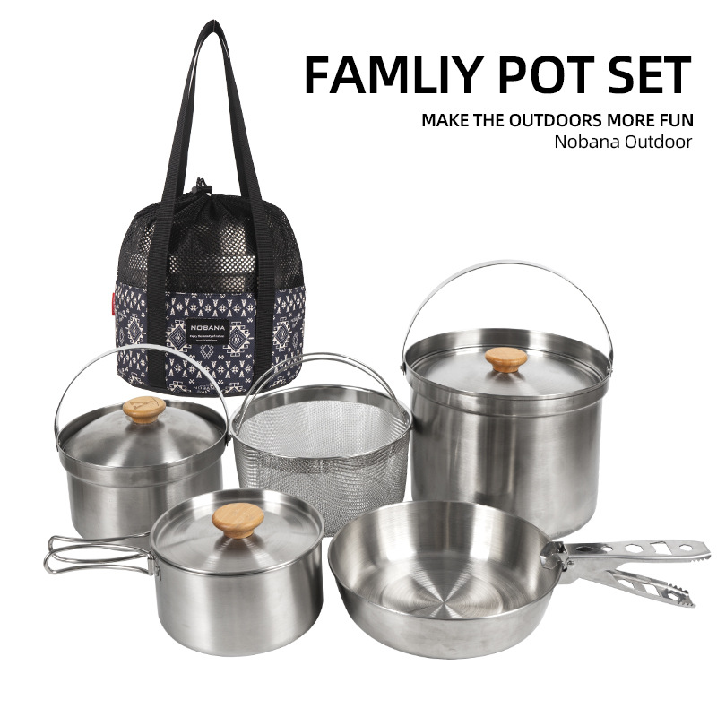 NOBANA Newest Outdoor Stainles - đánh giá và giá Camping Cooking Rice