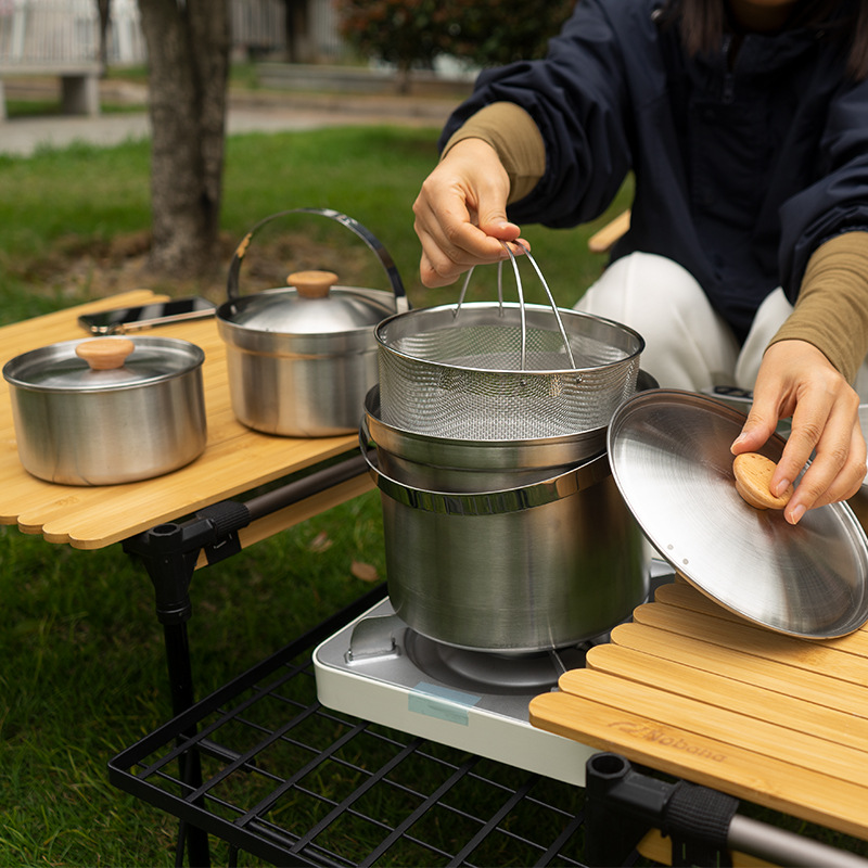 NOBANA Newest Outdoor Stainles - đánh giá và giá Camping Cooking Rice