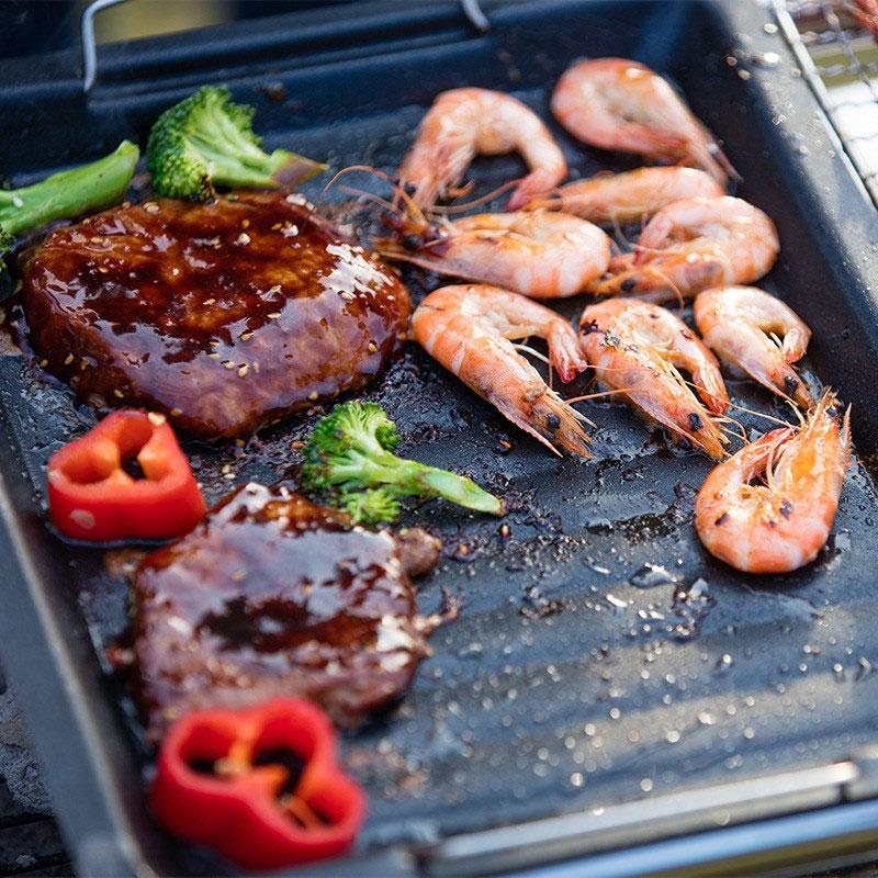 Outdoors Thick Square Grill Pa - đánh giá và giá Camping Hiking Cooking