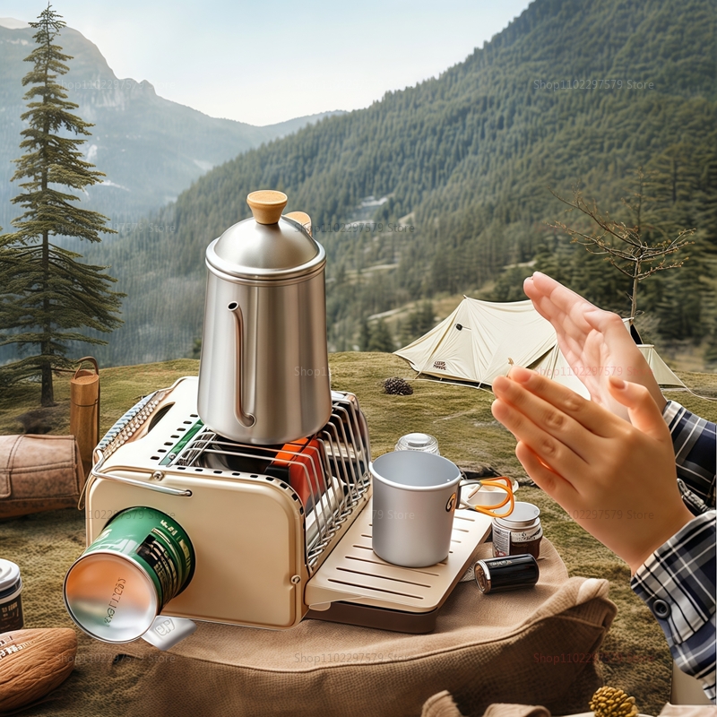 1200W camping gas stove portab - đánh giá và giá Camping Cooking Heater