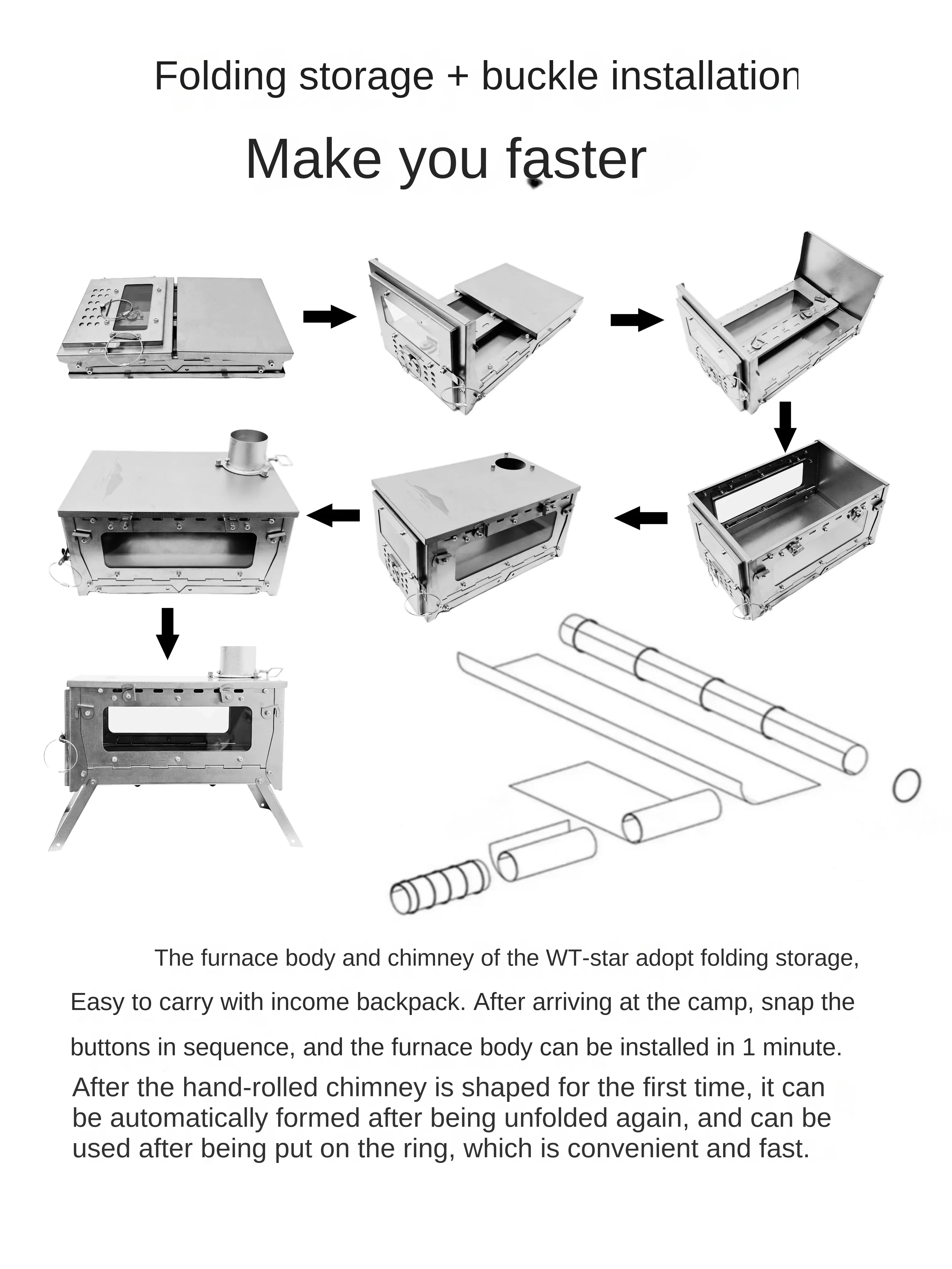 WT Star Ti Titanium Alloy Fold - đánh giá và giá Camping Cooking Drawer