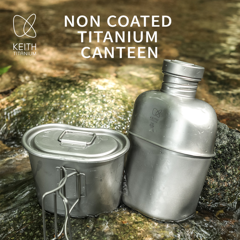 KEITH  Pure Titanium Canteen M - đánh giá và giá Camping Cooking Kits