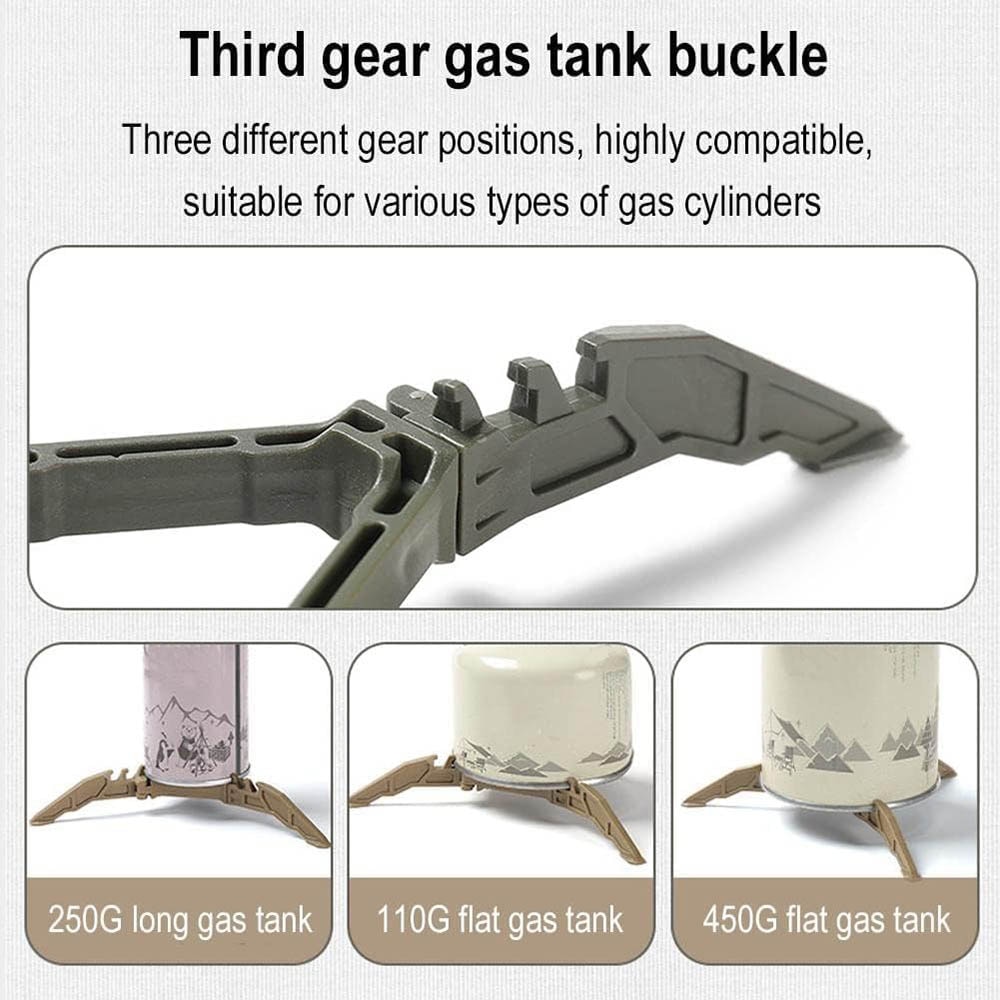 Gas Tank Bracket Foldable Fuel - đánh giá và giá Camping Cooking Windshield