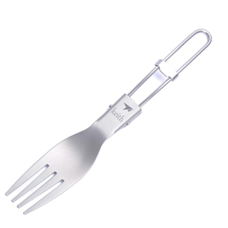 Keith Outdoor Titanium Folding - đánh giá và giá Camp Spork Set