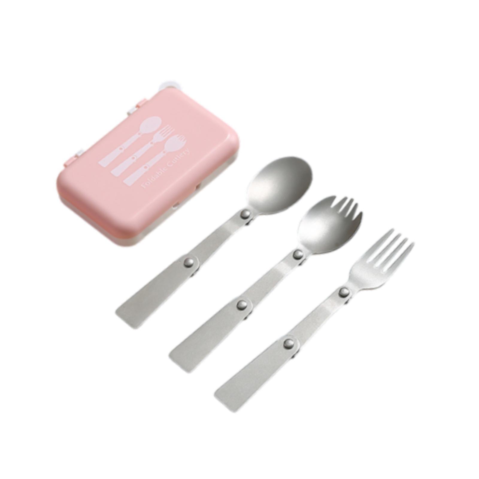 Camping Cutlery Set Folded For - đánh giá và giá Camp Spork Set