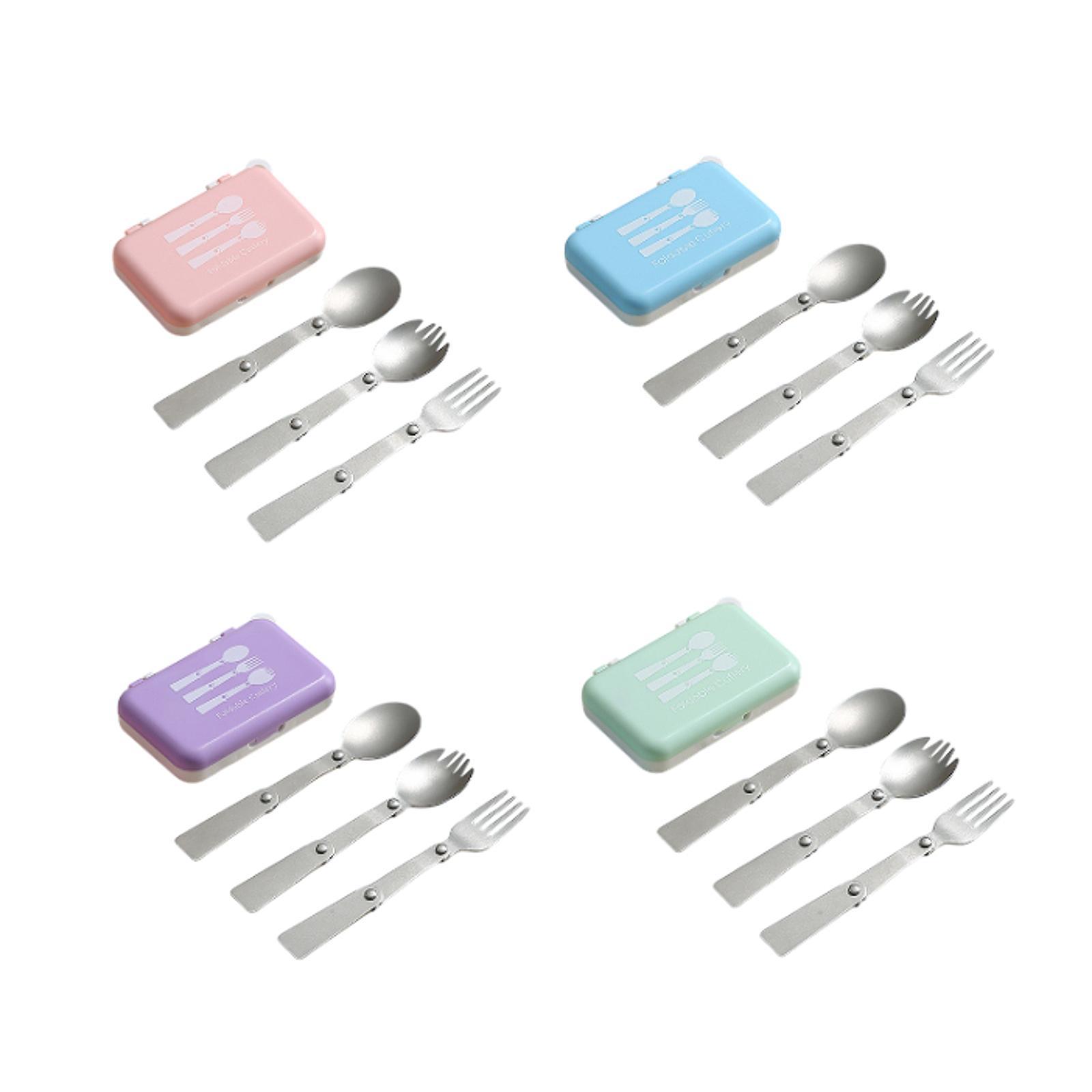 Camping Cutlery Set Folded For - đánh giá và giá Camp Spork Set