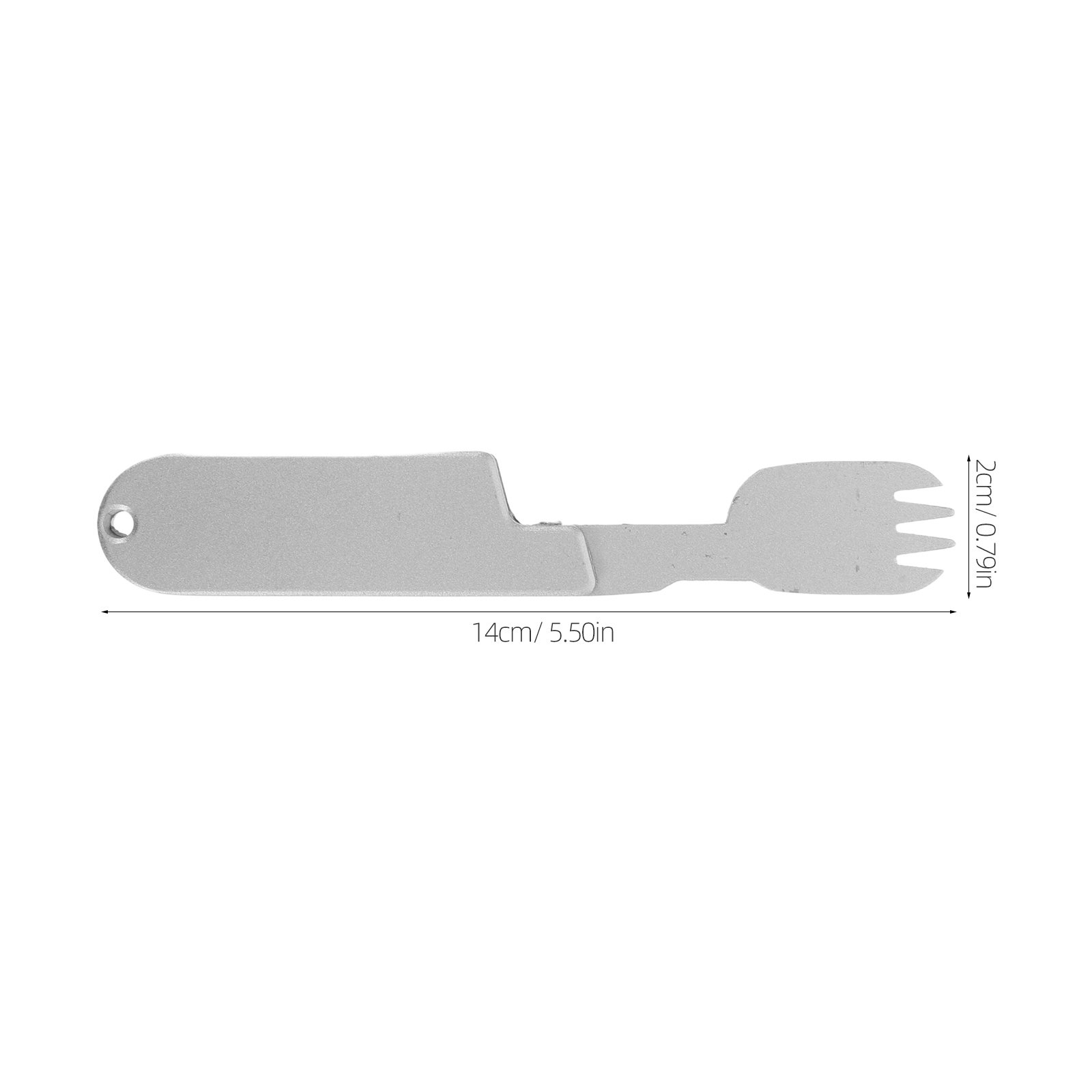 Ultralight 2 in 1 Camping Uten - đánh giá và giá Camp Spork Set