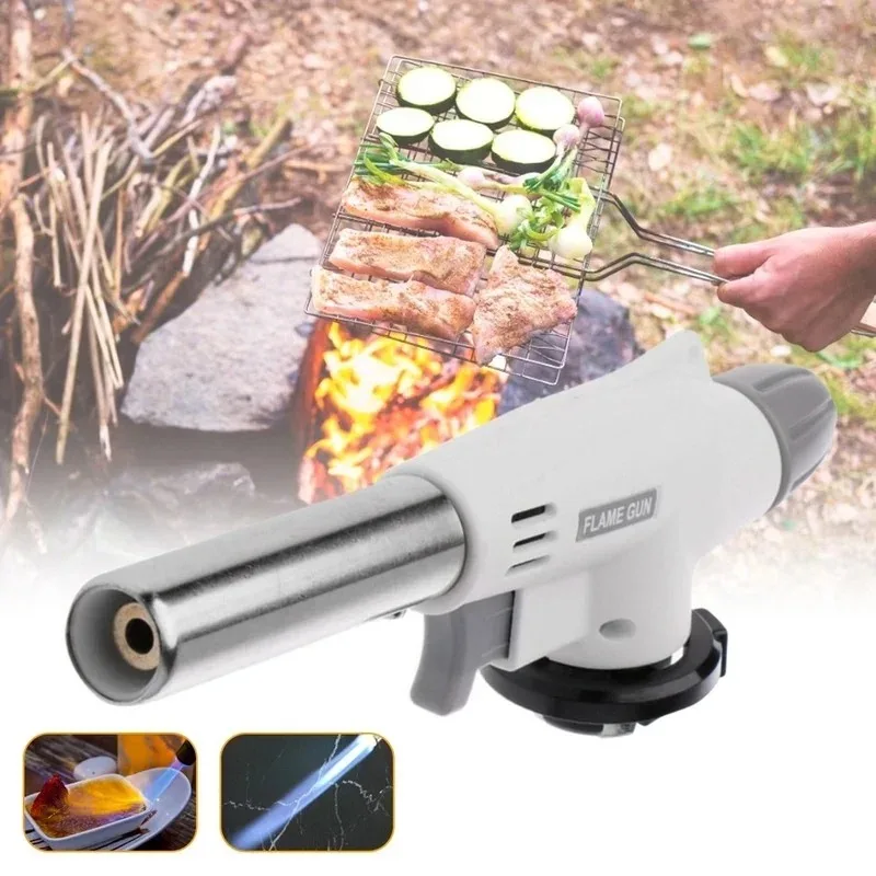Portable Flame Gun Multifuncti - đánh giá và giá Camping Cooking Torch