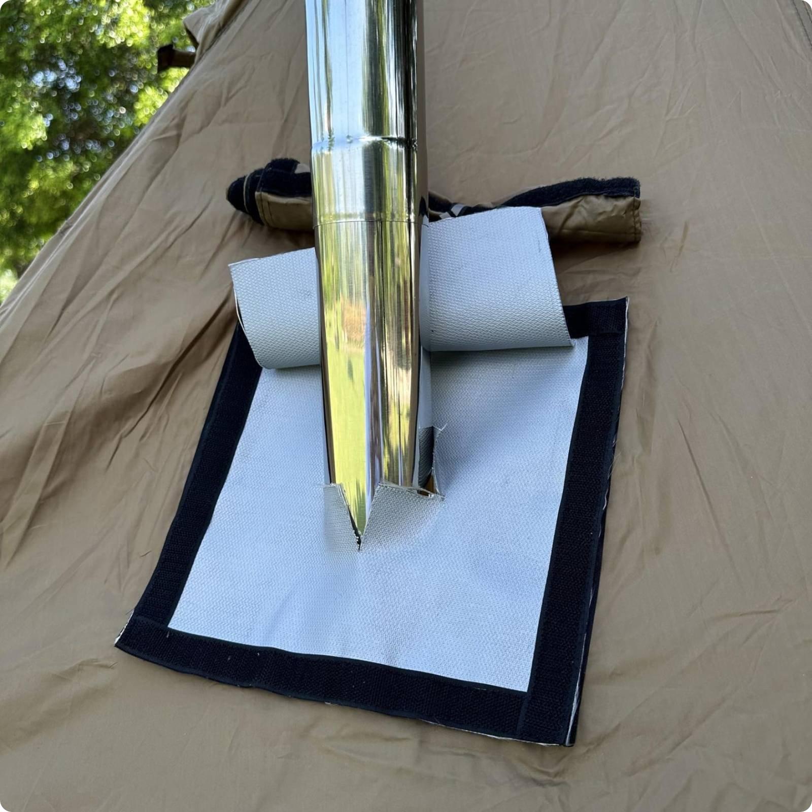 Outdoor Fireproof Fabric Heat  - đánh giá và giá Camping Cooking Kits