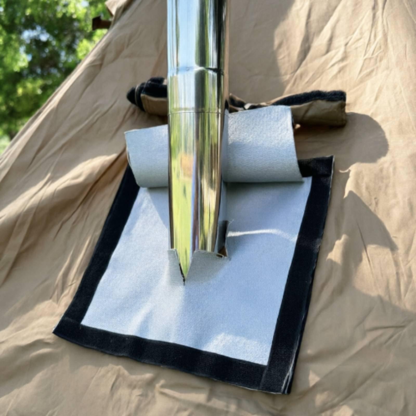 Outdoor Fireproof Fabric Heat  - đánh giá và giá Camping Cooking Kits